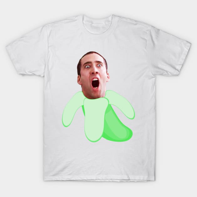 Nicholas cage banana T-Shirt by YaiVargas